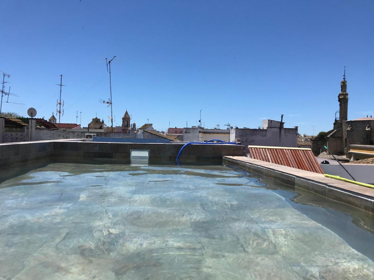 Casa Palacio En Jerez De La Frontera Con Piscina Privada المظهر الخارجي الصورة