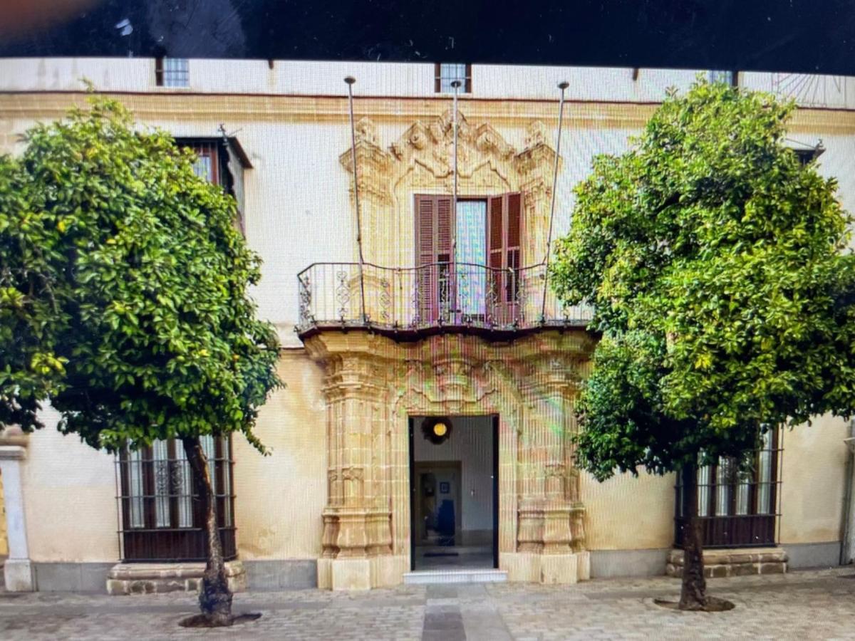 Casa Palacio En Jerez De La Frontera Con Piscina Privada المظهر الخارجي الصورة